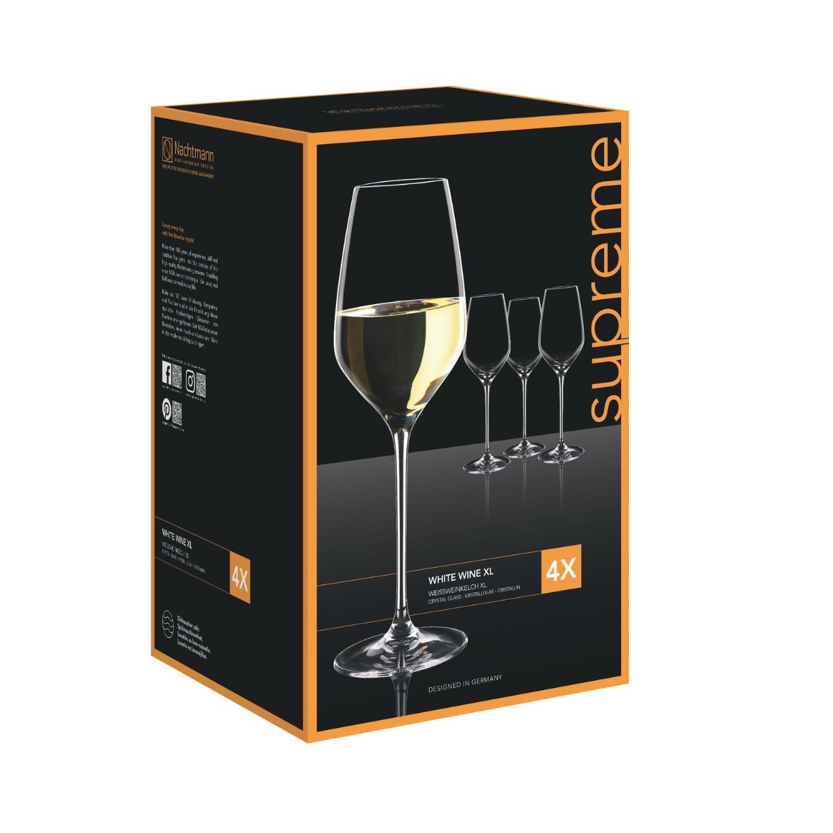 Supreme White Wine XL Set of 4 image number null